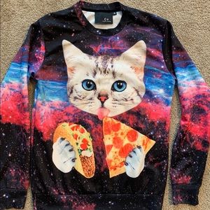 Space Cat Crewneck